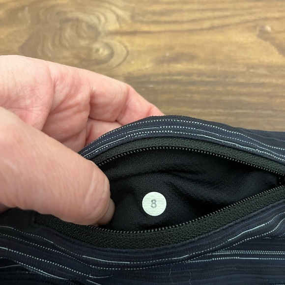 Lululemon Pace Rival Crop Leggings Size 8 - Picture 8 of 11